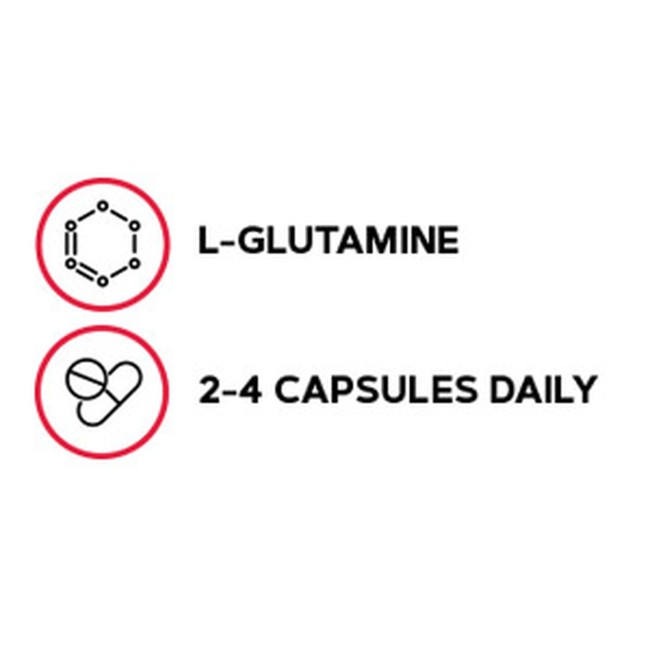 Gnc Pro Performance L-glutamine 1500 Mg, Glutamina, 180 Cps