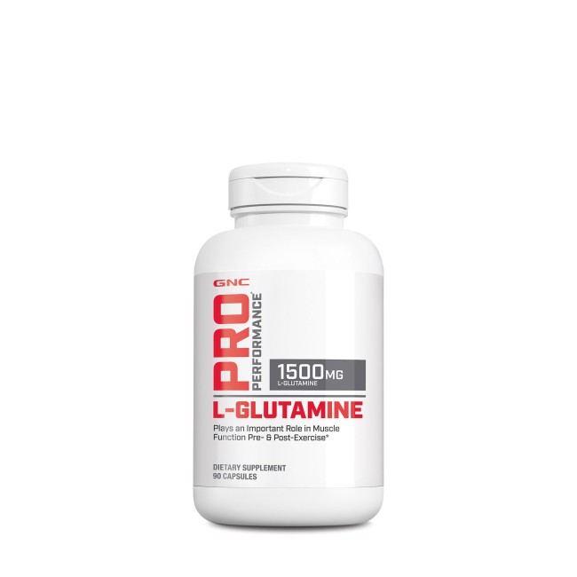 Gnc Pro Performance L-glutamine 1500 Mg, Glutamina, 90 Cps Gnc Pro Performance L-glutamine 1500 Mg, Glutamina, 90 Cps