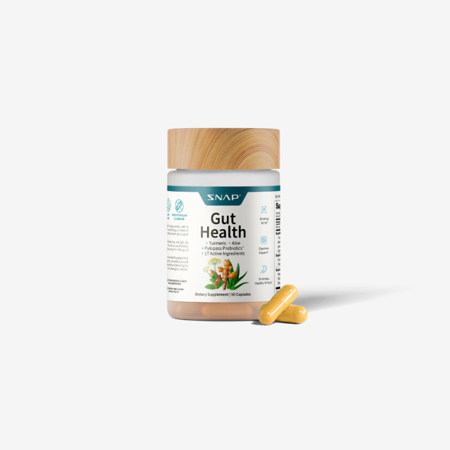 Snap Supplements Gut Health, Pylopass Amestec Pentru Reducerea Helicobacter-pylori, 60 Cps