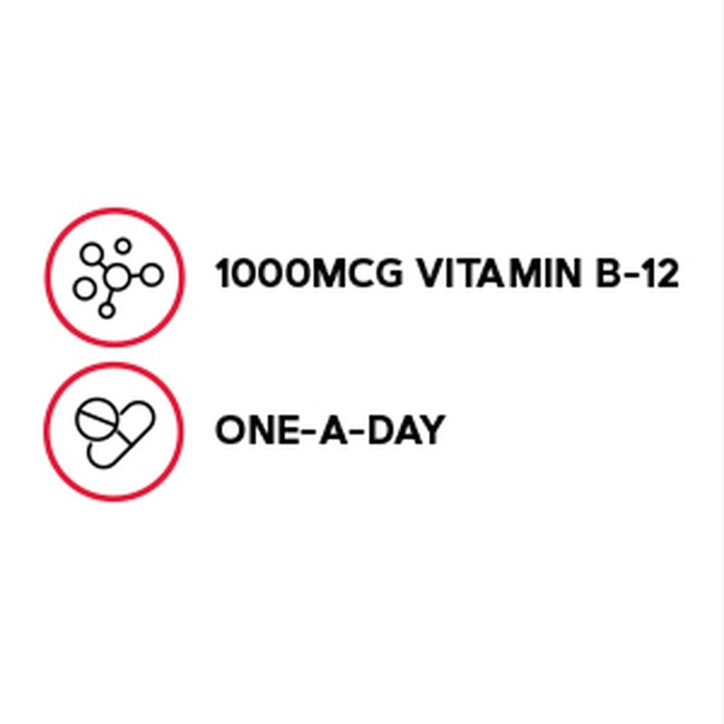 Gnc Vitamin B-12 1000 Mcg, Vitamina B-12,  90 Tb