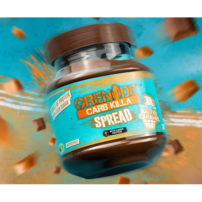 Grenade Carb Killa Spread Crema Proteica Tartinabila Cu Aroma De Caramel Sarat, 360 G Grenade Carb Killa Spread Crema Proteica Tartinabila Cu Aroma De Caramel Sarat, 360 G