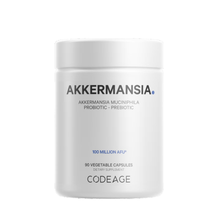 Codeage Akkermansia Probiotic, Probiotic De Noua Generatie Pentru Echilibru Intestinal Si Sustinerea Barierei Mucoase, 90 Cps