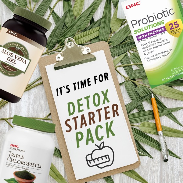 Time For A Detox Starter Pack, Pachet Complet Pentru Detoxifierea Organismului