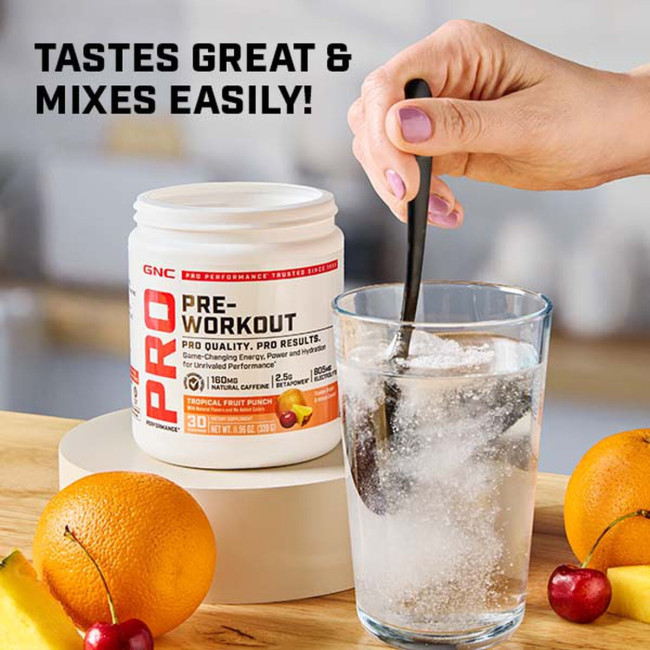 Gnc Pro Performance Pre-workout - Watermelon Flavor, Pre-workout, Cu Aroma De Pepene, 327g