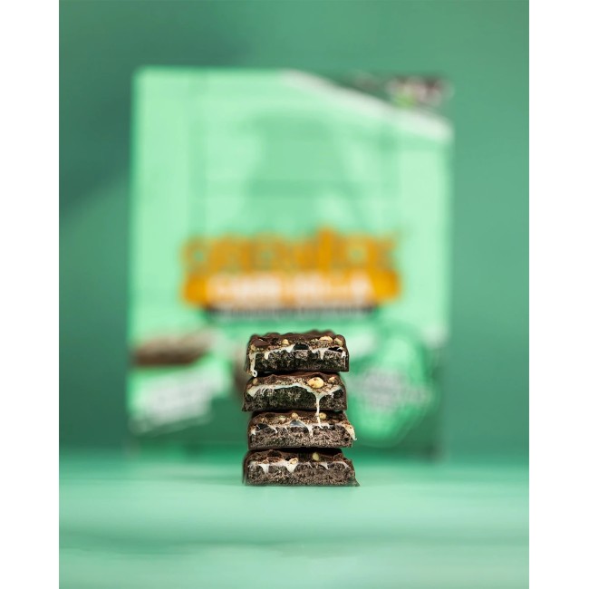 Grenade Carb Killa Dark Chocolate Mint, Baton Proteic Cu Aroma De Ciocolata Neagra Si Menta, 60 G Grenade Carb Killa Dark Chocolate Mint, Baton Proteic Cu Aroma De Ciocolata Neagra Si Menta, 60 G