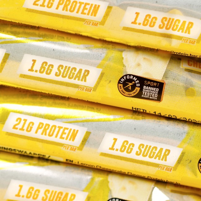 Grenade High Protein, Low Sugar Bar Lemon Cheesecake, Baton Proteic Cu Aroma De Cheesecake De Lamaie, 60 G