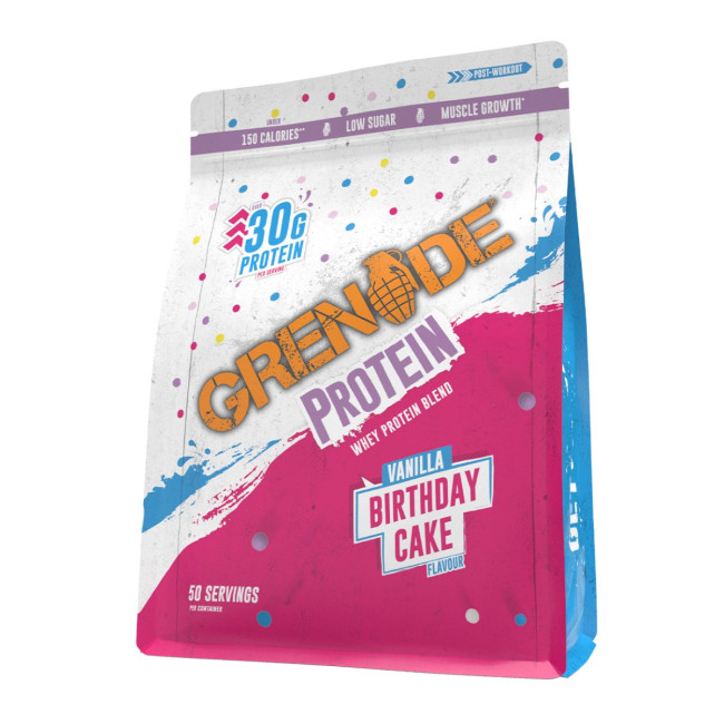 Grenade Protein Powder, Amestec Proteic Din Zer Cu Aroma De Vanilie , 480 G Grenade Protein Powder, Amestec Proteic Din Zer Cu Aroma De Vanilie , 480 G