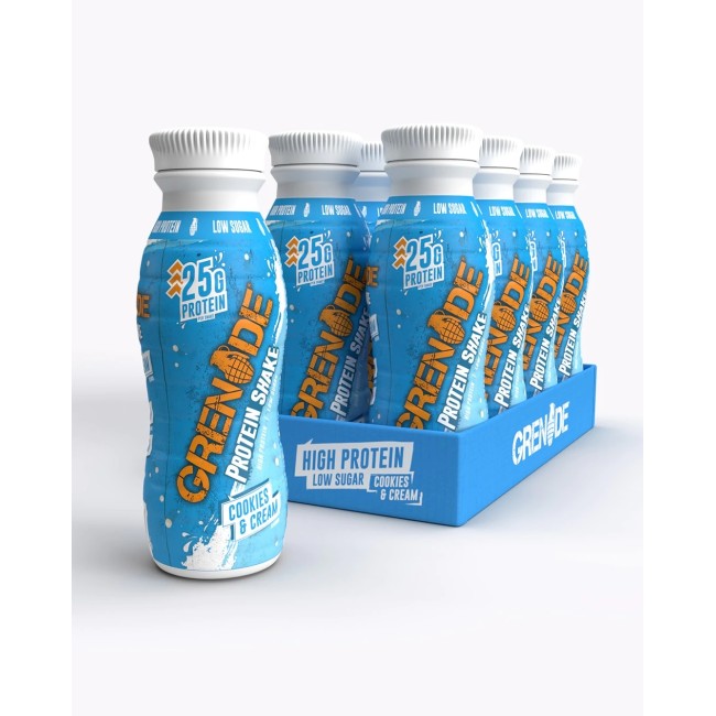 Grenade Carb Killa Protein Shake, Shake Proteic Rtd Cu Aroma De Biscuiti Si Frisca, 330 Ml Grenade Carb Killa Protein Shake, Shake Proteic Rtd Cu Aroma De Biscuiti Si Frisca, 330 Ml