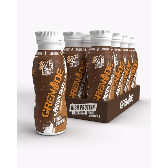 Grenade Carb Killa Protein Shake, Shake Proteic Rtd Cu Aroma De Ciocolata Fudge Brownie, 330 Ml Grenade Carb Killa Protein Shake, Shake Proteic Rtd Cu Aroma De Ciocolata Fudge Brownie, 330 Ml