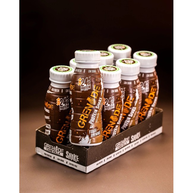 Grenade Carb Killa Protein Shake, Shake Proteic Rtd Cu Aroma De Ciocolata Fudge Brownie, 330 Ml Grenade Carb Killa Protein Shake, Shake Proteic Rtd Cu Aroma De Ciocolata Fudge Brownie, 330 Ml