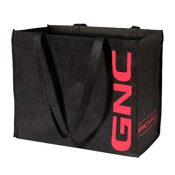 Gnc Black Shopping Bag