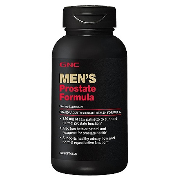 Gnc Men`s Prostate Formula, Formula Pentru Prostata, 60 Cps