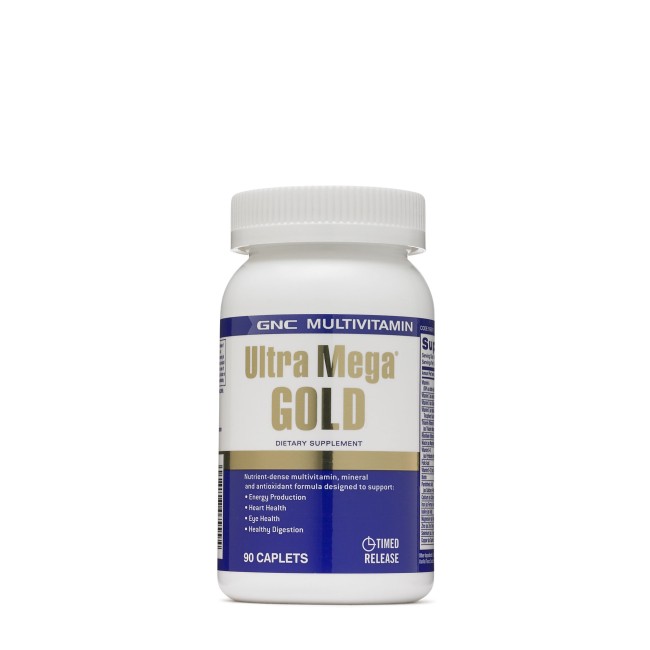 Gnc Multivitamin Ultra Mega Gold, Complex De Multivitamine, 90 Tb Gnc Multivitamin Ultra Mega Gold, Complex De Multivitamine, 90 Tb