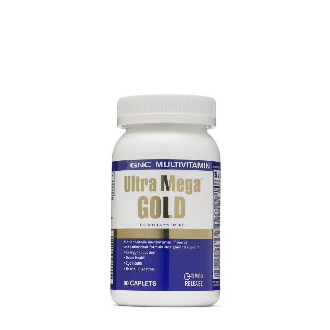 Gnc Multivitamin Ultra Mega Gold, Complex De Multivitamine, 90 Tb