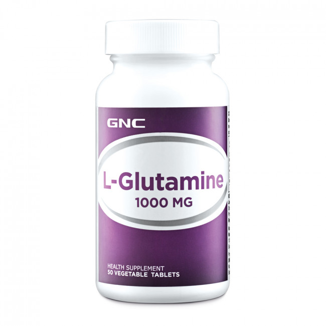 Gnc L-glutamine 1000 Mg, L-glutamina, 50 Tb