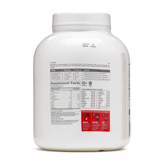 Gnc Pro Performance 100% Whey, Proteina Din Zer, Cu Aroma De Vanilie, 2176 G