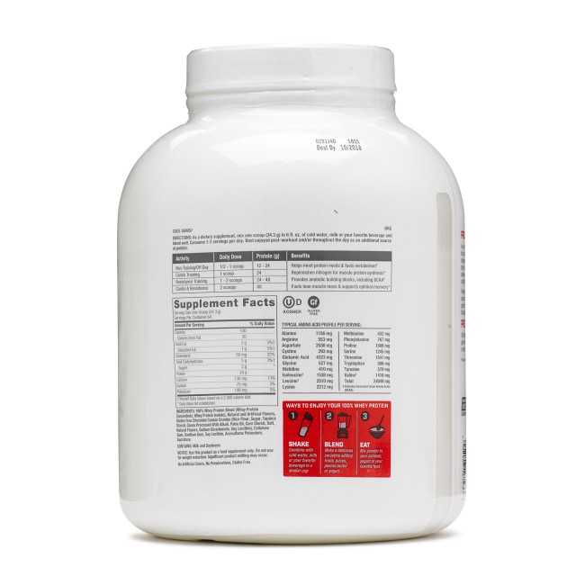 Gnc Pro Performance 100% Whey, Proteina Din Zer, Cu Aroma De Biscuiti Si Crema, 2195.2g Gnc Pro Performance 100% Whey, Proteina Din Zer, Cu Aroma De Biscuiti Si Crema, 2195.2g