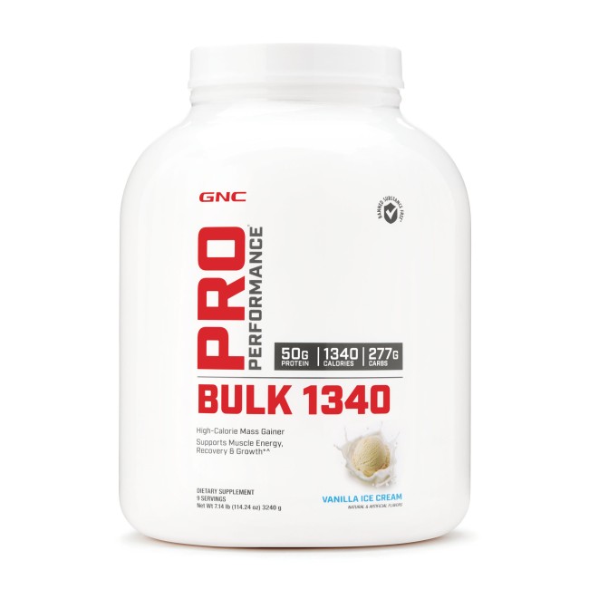 Gnc Pro Performance Bulk 1340, Proteina Din Zer, Cu Aroma Vanilie, 3240 G