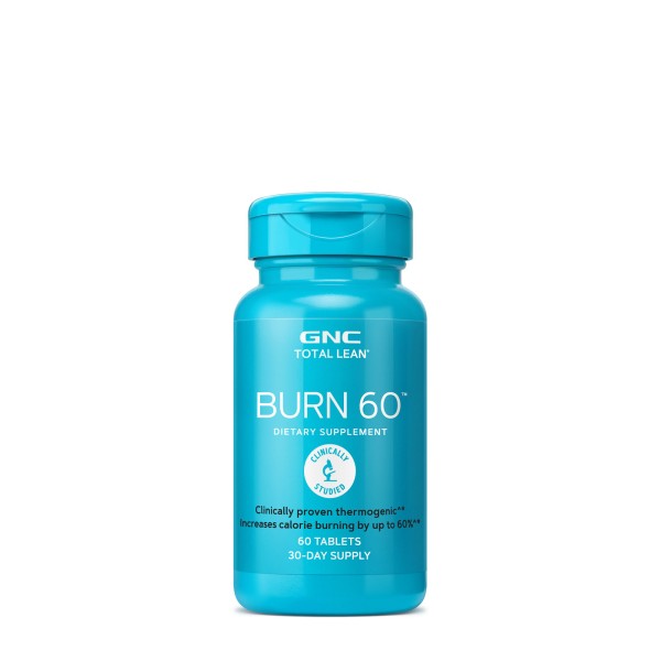 Gnc Total Lean Burn 60, Formula Termogenica Pentru Stimularea Metabolismului, 60 Tb