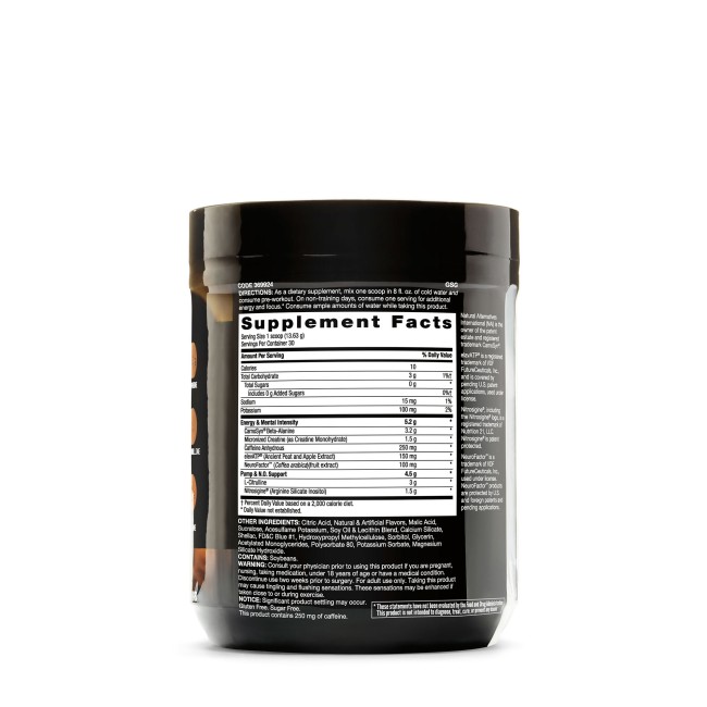 Gnc Beyond Raw Lit, Formula Pre-workout, Aroma De Zmeura Albastra, 408.9 G