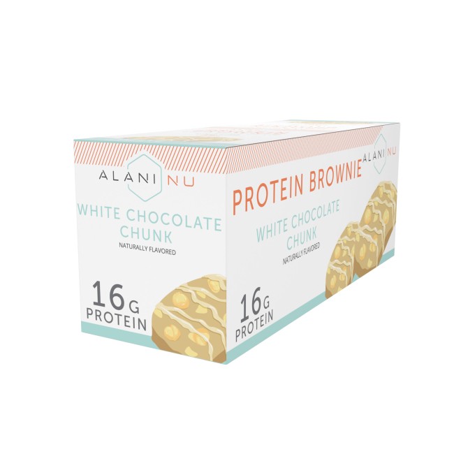 Alani Nu Biscuit Proteic Cu Aroma De Negresa Cu Ciocolata Alba, 56g Alani Nu Biscuit Proteic Cu Aroma De Negresa Cu Ciocolata Alba, 56g