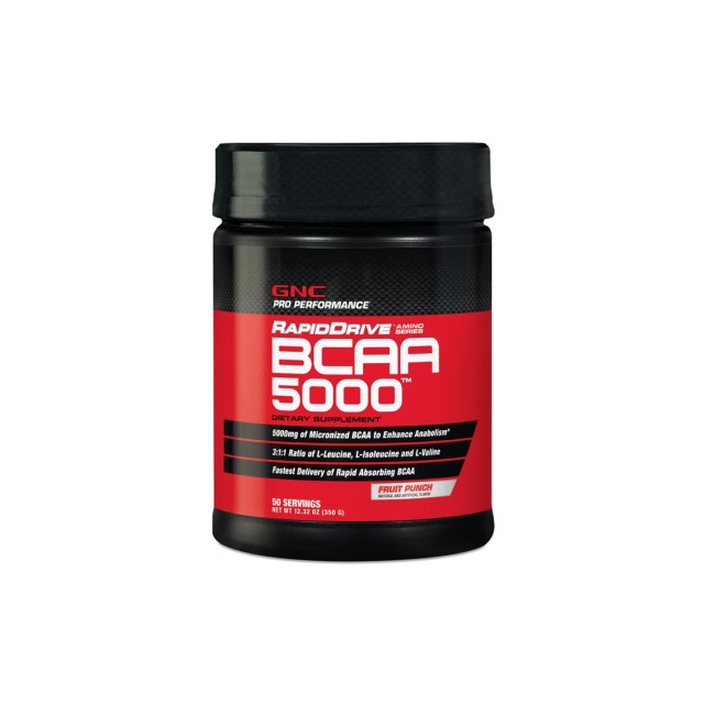 Gnc Pro Performance Rapiddrive Bcaa 5000, Aminoacizi Cu Aroma De Fructe, 350g Gnc Pro Performance Rapiddrive Bcaa 5000, Aminoacizi Cu Aroma De Fructe, 350g