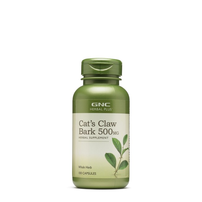 Gnc Herbal Plus Cat's Claw Bark 500mg, Gheara Matei, 100 Cps