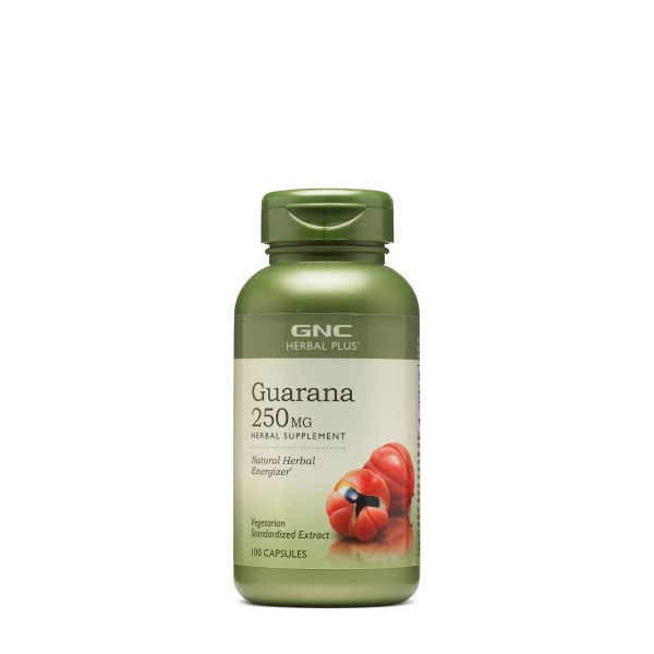 Gnc Herbal Plus Guarana 250 Mg, 100 Cps