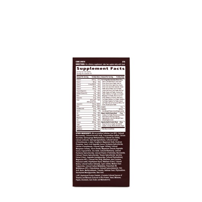 Gnc Earth Genius Women's Multivitamin, Multivitamine Pentru Femei, 60 Tb Gnc Earth Genius Women's Multivitamin, Multivitamine Pentru Femei, 60 Tb