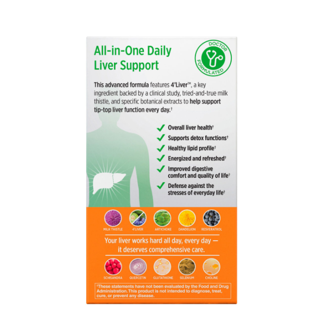 Doctors' Preferred Liver Plus Revive And Restore, Formula Avansata Pentru Detoxifierea Si Regenerarea Ficatului, 60 Cps Doctors' Preferred Liver Plus Revive And Restore, Formula Avansata Pentru Detoxifierea Si Regenerarea Ficatului, 60 Cps