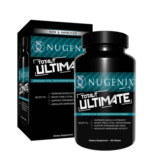 Nugenix Total-t Ultimate, Formula Avansata Pentru Testosteron Si Vitalitate, 120 Tb Nugenix Total-t Ultimate, Formula Avansata Pentru Testosteron Si Vitalitate, 120 Tb