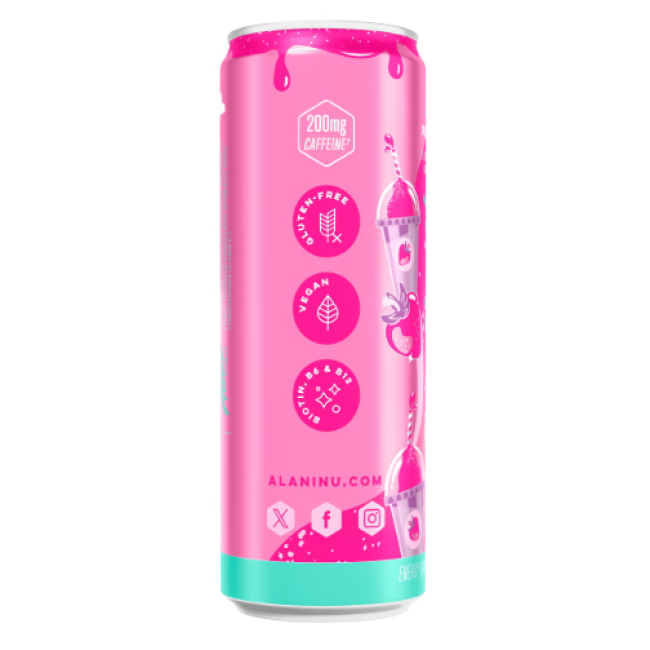 Alani Nu Energy Drink, Energizant Cu Aroma De Pink Slush, 355 Ml