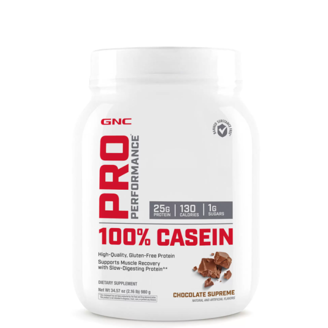 Gnc Pro Performance 100% Casein, Cazeina, Cu Aroma De Ciocolata, 980 G Gnc Pro Performance 100% Casein, Cazeina, Cu Aroma De Ciocolata, 980 G