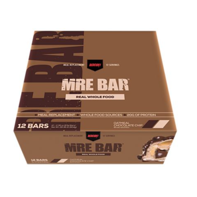 Redcon1 Mre Bar, Baton Proteic, Cu Aroma De Ovaz Si Bucati De Ciocolata, 67 G