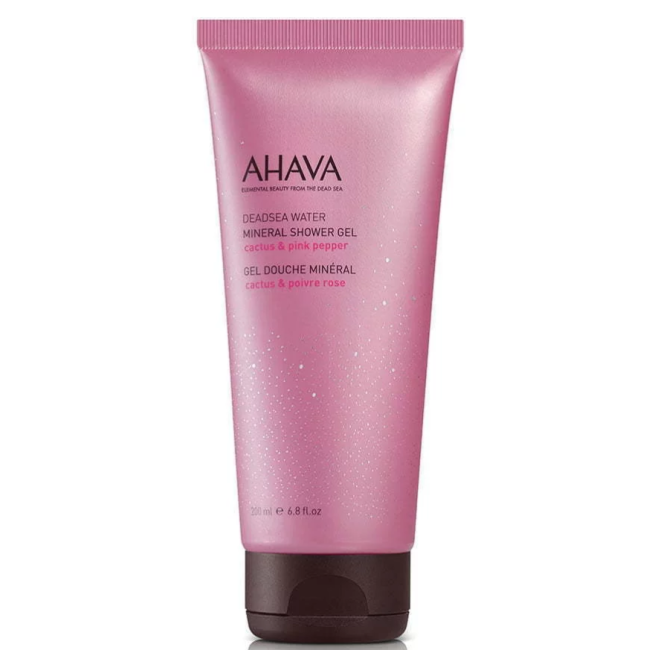 Ahava Mineral Shower Gel Cactus & Pink Pepper, 200 Ml