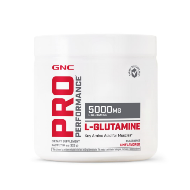 Gnc Pro Performance L-glutamine 5000 Mg, L-glutamina, 225 G Gnc Pro Performance L-glutamine 5000 Mg, L-glutamina, 225 G
