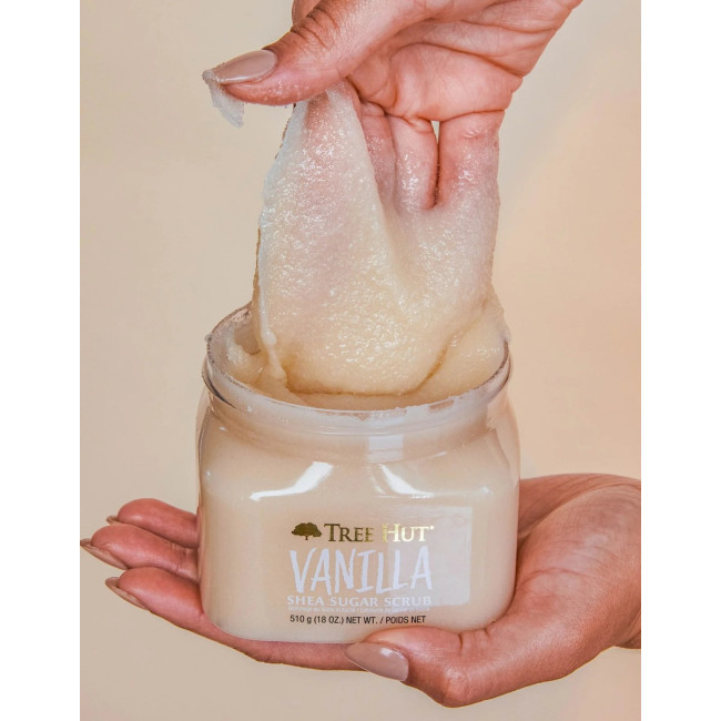 Tree Hut Shea Sugar Scrub Vanilla, 510 G Tree Hut Shea Sugar Scrub Vanilla, 510 G