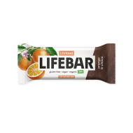 Baton cu portocale in ciocolata raw bio 40g Lifebar