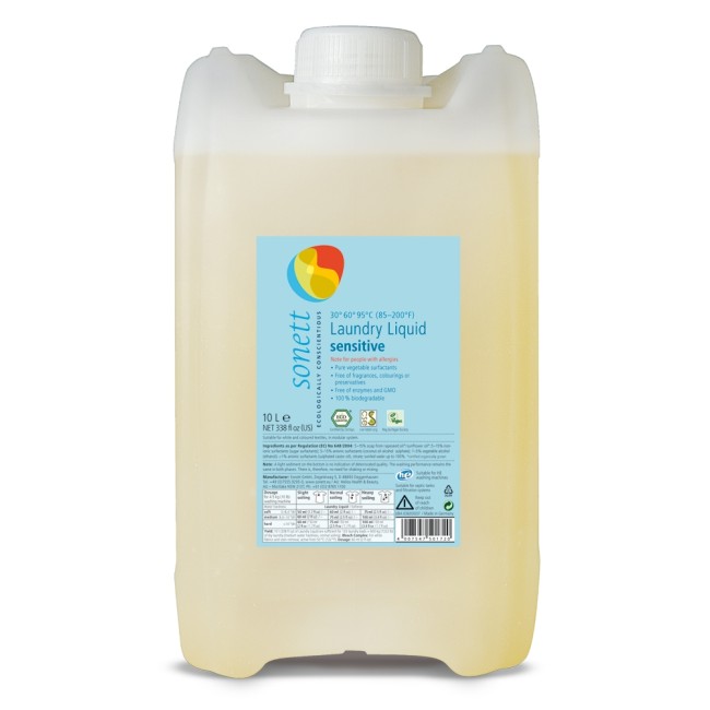 DETERGENT ECOLOGIC LICHID PT. RUFE ALBE SI COLORATE NEUTRU 10L