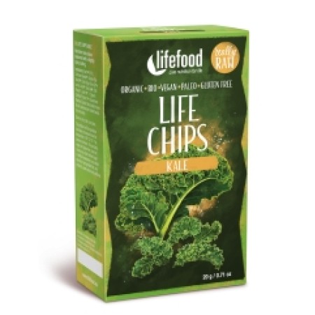 Life Chips din kale raw bio 20g Lifefood Life Chips din kale raw bio 20g Lifefood