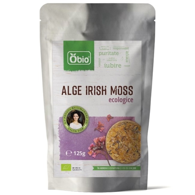 Irish moss raw eco 125g OBIO