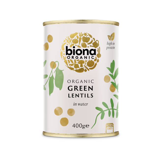 Linte verde eco 400g Biona