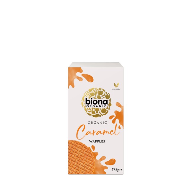 Vafe cu caramel eco 175g Biona