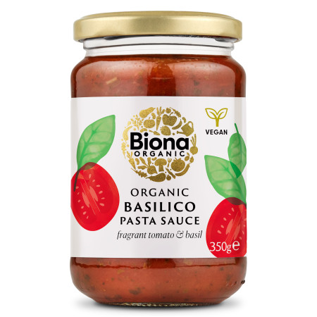Sos de rosii cu busuioc Basilico eco 350g BIONA Sos de rosii cu busuioc Basilico eco 350g BIONA