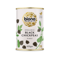 Naut negru eco la conserva 400g Biona