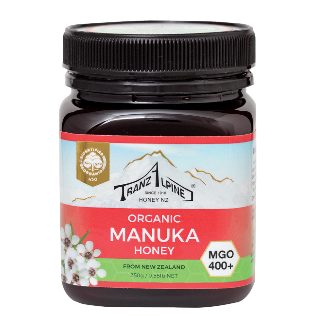 Miere de Manuka MGO 400 eco 250g TranzAlpine