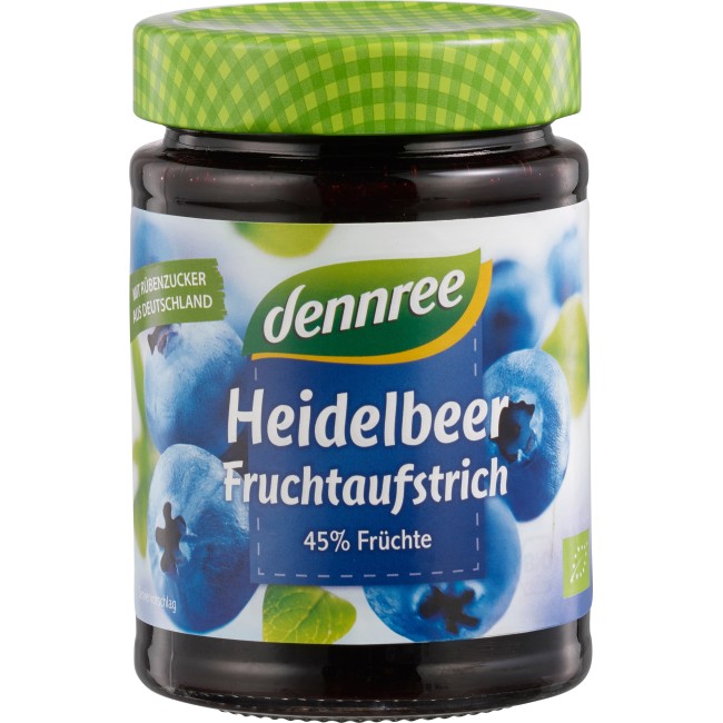 Gem de afine bio 340g Dennree Gem de afine bio 340g Dennree
