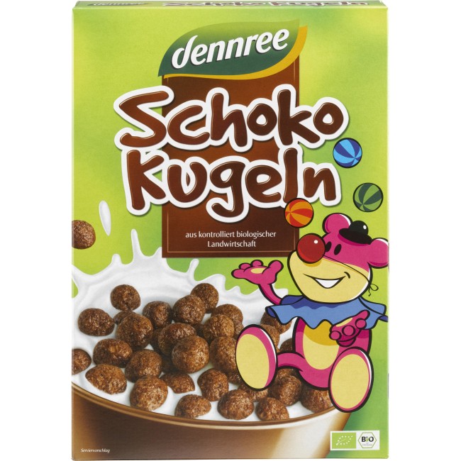 Cereale bilute cu ciocolata bio 250g Dennree