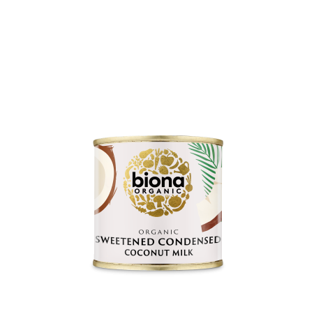 Lapte de cocos condensat bio 210g Biona Lapte de cocos condensat bio 210g Biona