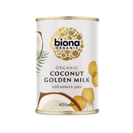 Lapte de cocos cu turmeric eco 400ml Biona Lapte de cocos cu turmeric eco 400ml Biona